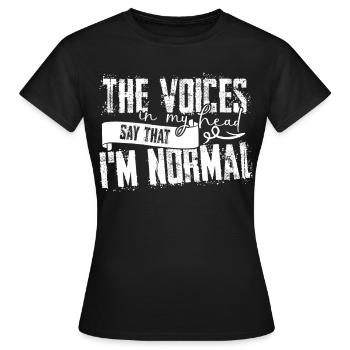 Folie Fou Fou - T-shirt Femme - noir - Devant - AI Model Female 172 dark (172cm)