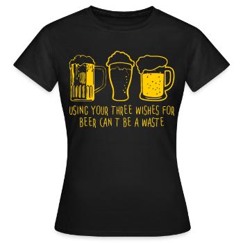 Brasserie artisanale Brasserie à domicile - T-shirt Femme - noir - Devant - AI Model Female 172 dark (172cm)