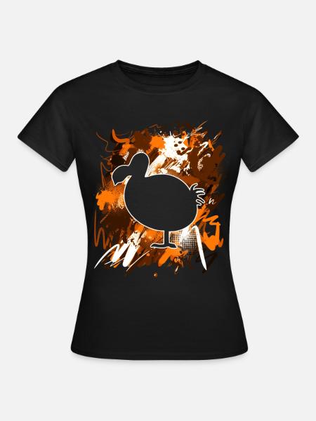 Dodo - Frauen T-Shirt - Schwarz
