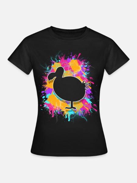 Dodo - Frauen T-Shirt - Schwarz