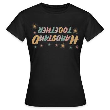 Handstand Handstands Gymnast - Frauen T-Shirt - Schwarz - Vorne - AI Model Female 172 dark (172cm)