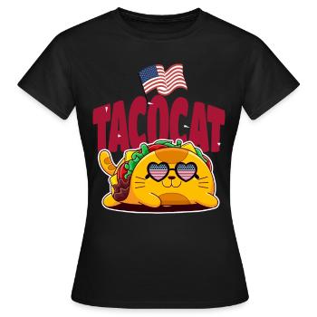 Taco - T-shirt Femme - noir - Devant - AI Model Female 172 dark (172cm)