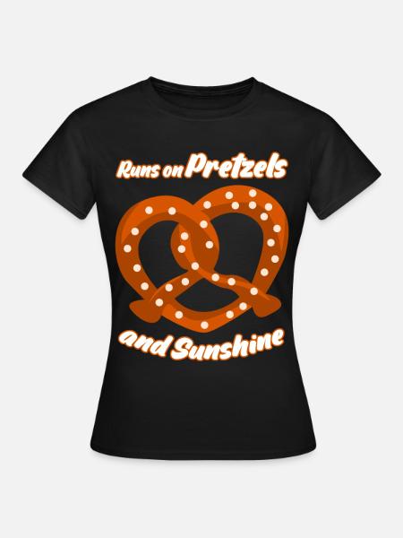 Pretzel - Frauen T-Shirt - Schwarz