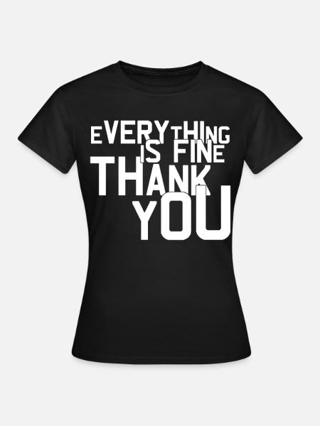 Misanthrop Grumpy Dislike Misanthropist - Frauen T-Shirt - Schwarz