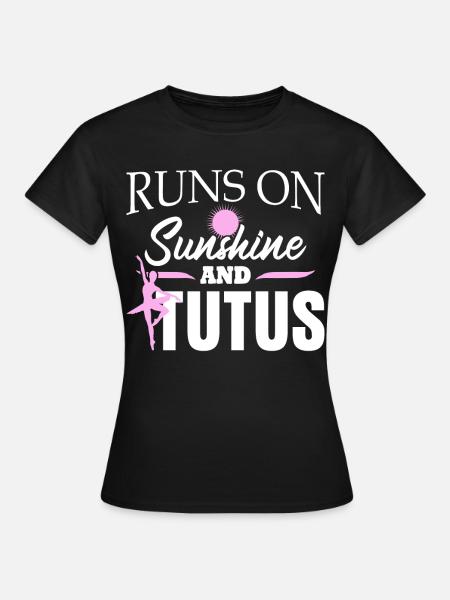 Dancing Ballerina Ballet Dancer - Frauen T-Shirt - Schwarz
