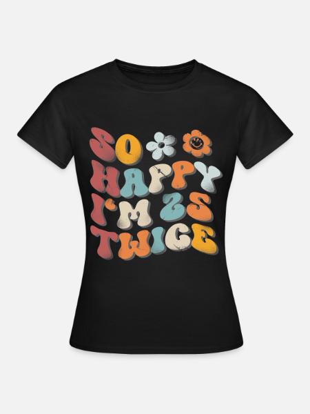 50th Birthday Funny Saying - Women's T-Shirt - black