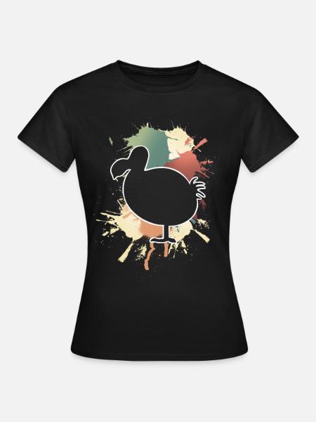 Dodo - Frauen T-Shirt - Schwarz