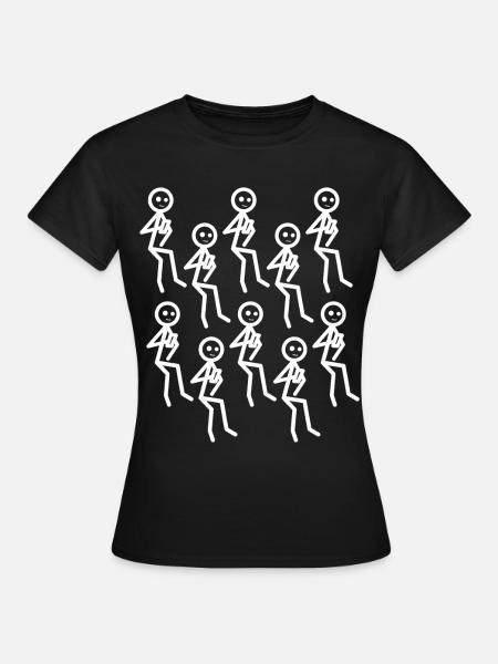 Mobile Phone Smartphone Cellphone - Frauen T-Shirt - Schwarz