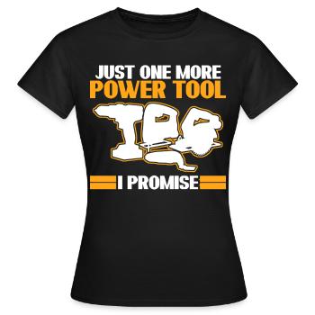 Meilleurs outils électriques pour outils électriques - T-shirt Femme - noir - Devant - AI Model Female 172 dark (172cm)