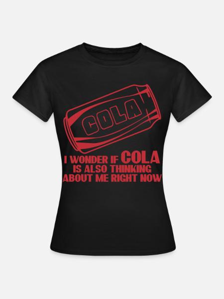 Cola Lemonade - Frauen T-Shirt - Schwarz