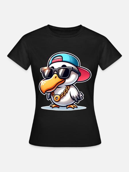 Dodo - Frauen T-Shirt - Schwarz