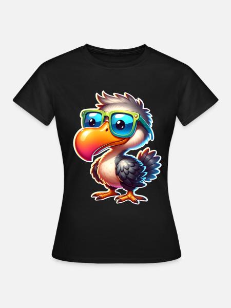 Dodo - Frauen T-Shirt - Schwarz