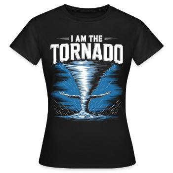 Storm Chaser Costume Storm Chaser - Women's T-Shirt - black - Front - AI Model Female 172 dark (172cm)