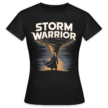 Storm Chaser Costume Storm Chaser - Women's T-Shirt - black - Front - AI Model Female 172 dark (172cm)