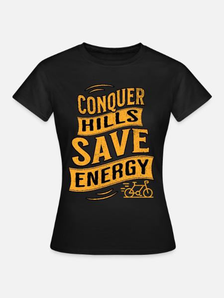 E-Bike E-Biker - Frauen T-Shirt - Schwarz