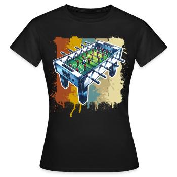 Baby-foot baby-foot - T-shirt Femme - noir - Devant - AI Model Female 172 dark (172cm)