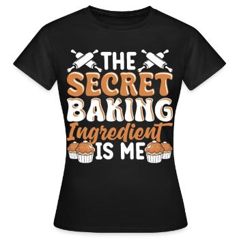 Boulangerie Boulangerie Boulangerie - T-shirt Femme - noir - Devant - AI Model Female 172 dark (172cm)