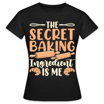 Boulangerie Boulangerie Boulangerie - T-shirt Femme - noir - Devant - AI Model Female 172 dark (172cm)