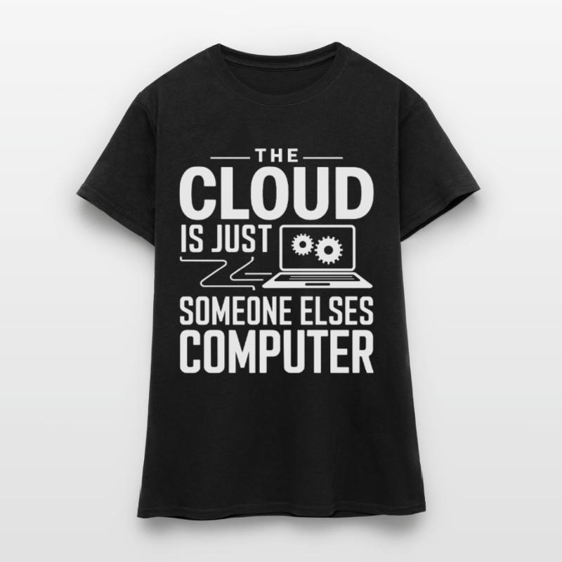 Administrator Support Nerd Computer Tech Frauen T-Shirt