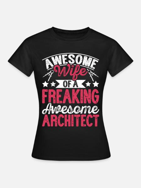 Architekt - Frauen T-Shirt - Schwarz
