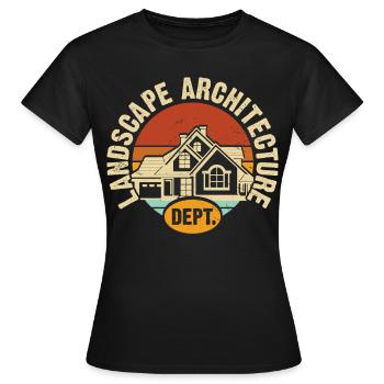 Architect - Women's T-Shirt - black - Front - AI Model Female 172 dark (172cm)