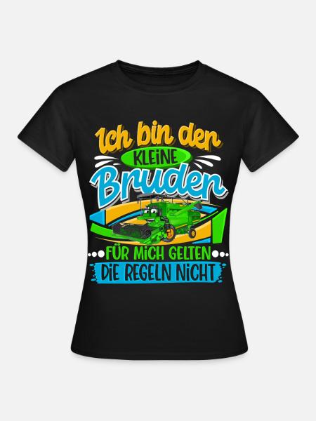 Kleiner Bruder - Frauen T-Shirt - Schwarz