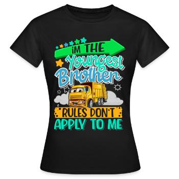 Kleiner Bruder - Frauen T-Shirt - Schwarz - Vorne - AI Model Female 172 dark (172cm)