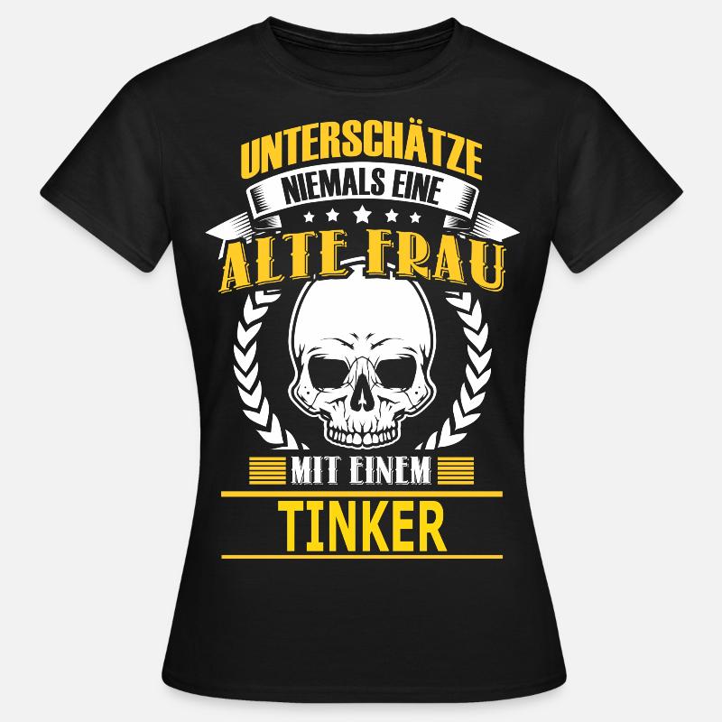TINKER - Frauen T-Shirt - Schwarz