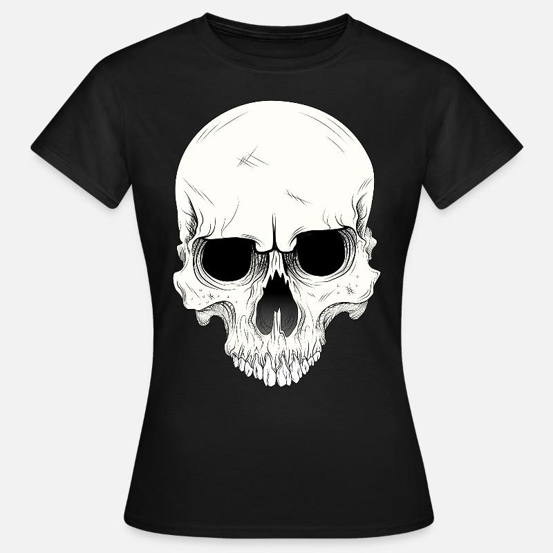 skull skull - Women's T-Shirt - black