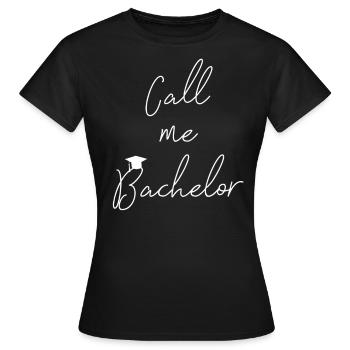 Baccalauréat - T-shirt Femme - noir - Devant - AI Model Female 172 dark (172cm)