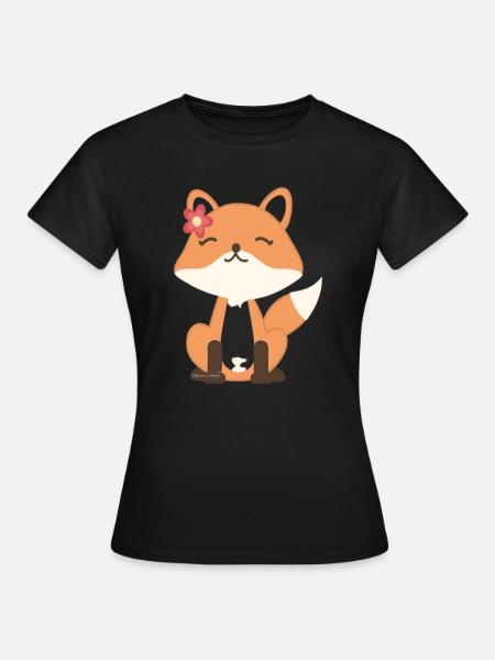 Renard Mädchen Sammlung - Frauen T-Shirt - Schwarz