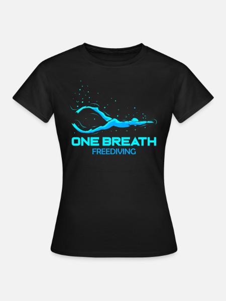 Apnée Apnée Plongée Apnée - T-shirt Femme - noir