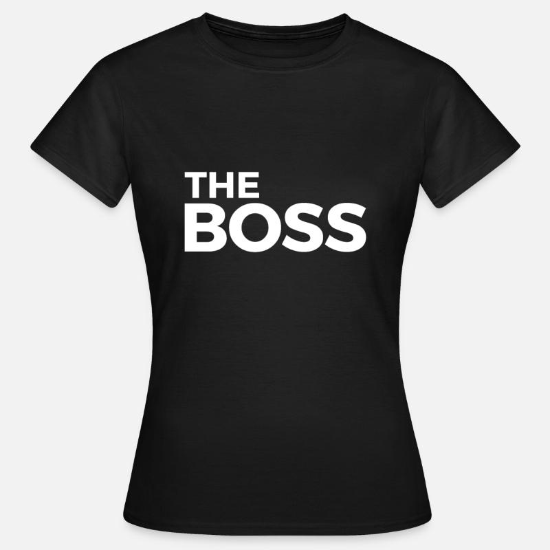 THE BOSS - Women's T-Shirt - black