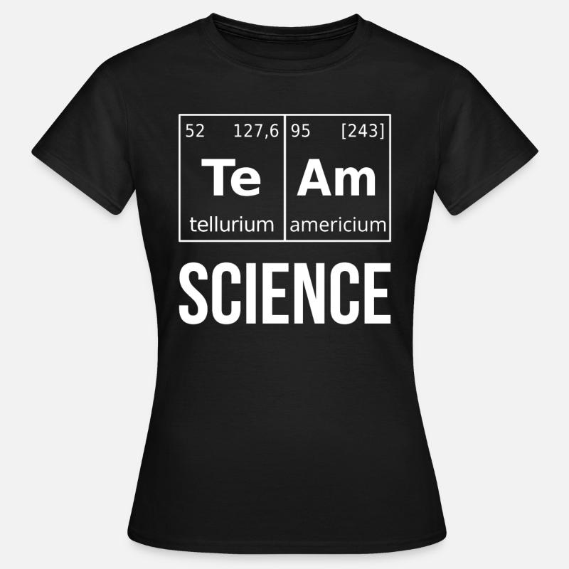 Team Science I - Women's T-Shirt - black