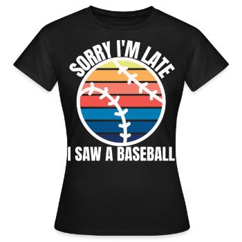 Basketball Lustig Basket Basketballer - Frauen T-Shirt - Schwarz - Vorne - AI Model Female 172 dark (172cm)