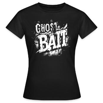 Appât fantôme Police hantée Appât fantôme | Paranormal - T-shirt Femme - noir - Devant - AI Model Female 172 dark (172cm)
