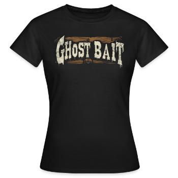 Appât fantôme Appât fantôme Bouclier paranormal Design - T-shirt Femme - noir - Devant - AI Model Female 172 dark (172cm)
