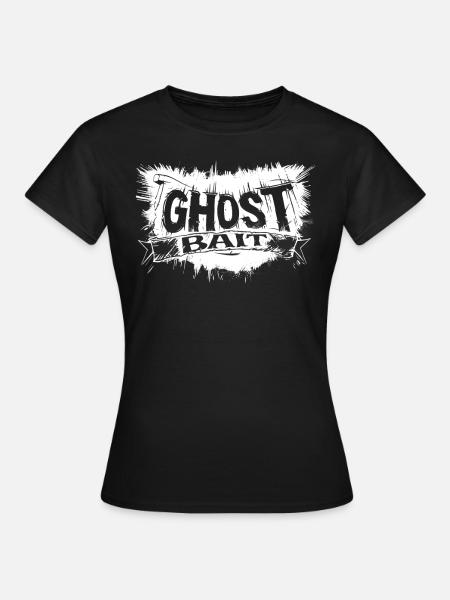 Ghost Bait Ghost Bait Banner Paranormal Design - Women's T-Shirt - black