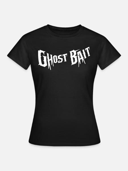 Ghost Bait Spooky Lettering | Ghost Bait - Women's T-Shirt - black