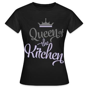 Cuire - T-shirt Femme - noir - Devant - AI Model Female 172 dark (172cm)