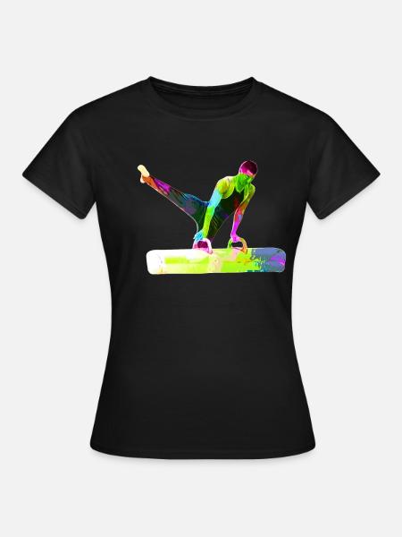 Pauschenpferd Turner - Women's T-Shirt - black