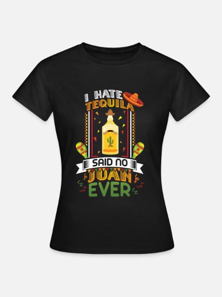 Party Tequila drinking - Frauen T-Shirt - Schwarz