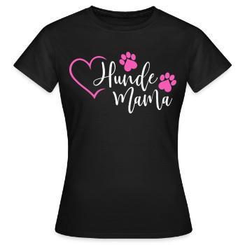 Chiens Maman Chien Maman Chien - T-shirt Femme - noir - Devant - AI Model Female 172 dark (172cm)