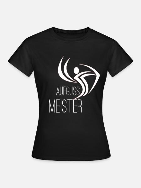 Sauna Aufguss Meister - Frauen T-Shirt - Schwarz