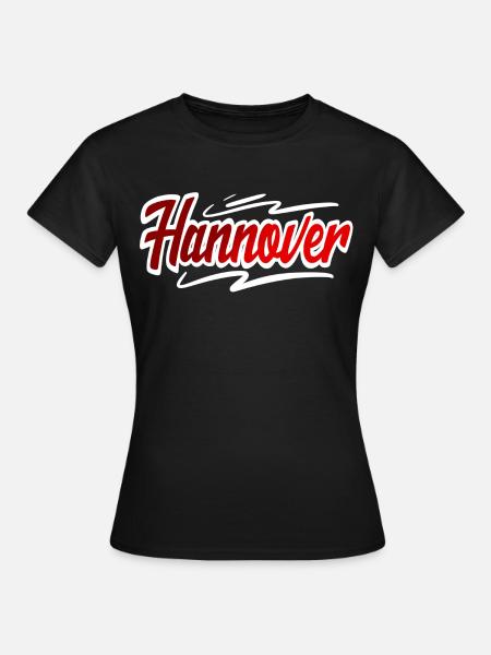 Hannover - Frauen T-Shirt - Schwarz