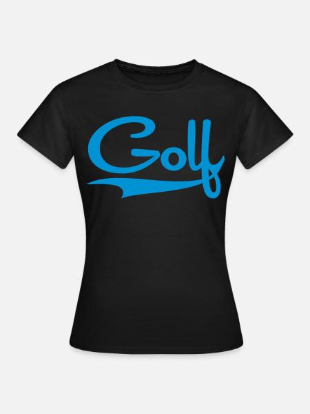 golf - Frauen T-Shirt - Schwarz