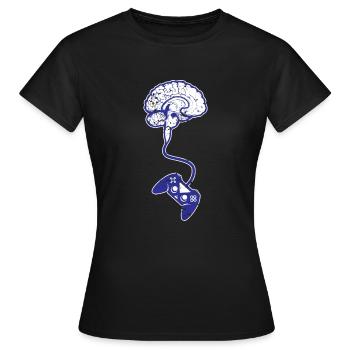 Gaming Gaming Gaming Gaming Gaming Gaming - T-shirt Femme - noir - Devant - AI Model Female 172 dark (172cm)