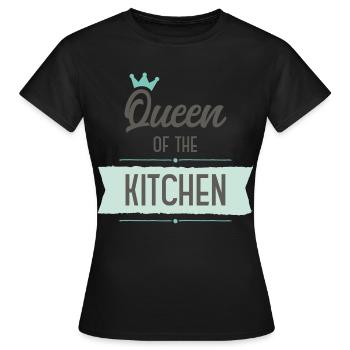 Cuire - T-shirt Femme - noir - Devant - AI Model Female 172 dark (172cm)