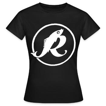 Rostock Fish Combine - Women's T-Shirt - black - Front - AI Model Female 172 dark (172cm)