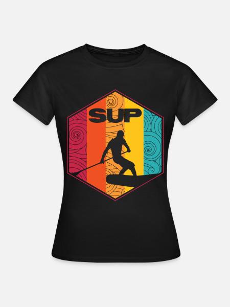 SUP - Frauen T-Shirt - Schwarz